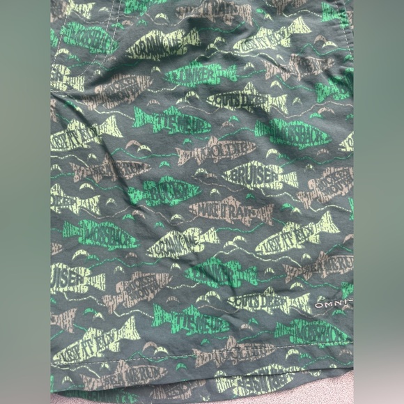 Columbia Performance Fishing Gear Men's Swim Trunks Fishing Shorts Medium - Picture 3 of 6